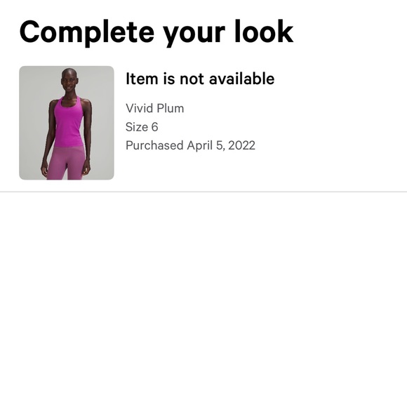 Lululemon Cool Racerback Short Tank - Picture 4 of 4